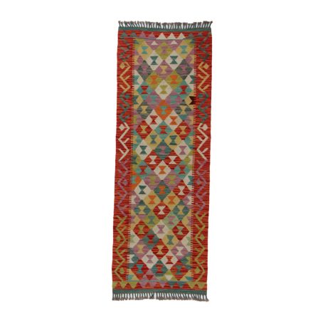 Preproga Kilim Chobi 71x198 ročno tkani afgan kilim