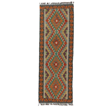 Preproga Kilim Chobi 73x210 ročno tkani afgan kilim