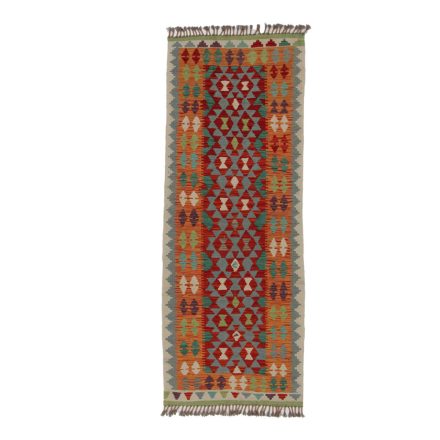 Preproga Kilim Chobi 73x193 ročno tkani afgan kilim