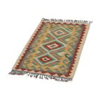 Preproga Kilim Chobi 60x90 ročno tkani afgan kilim iz volne