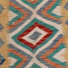 Preproga Kilim Chobi 60x90 ročno tkani afgan kilim iz volne