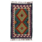 Ročno tkana Kilim Chobi 58x91 cm – majhna afganistanska preproga