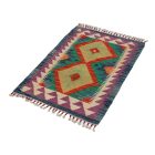 Ročno tkana Kilim Chobi 58x91 cm – majhna afganistanska preproga
