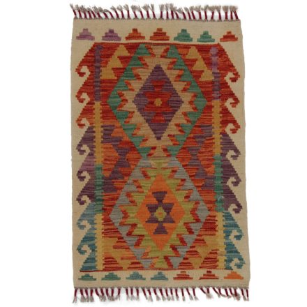 Preproga Kilim Chobi 63x98 ročno tkani afgan kilim
