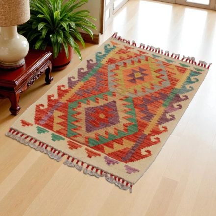 Preproga Kilim Chobi 63x98 ročno tkani afgan kilim