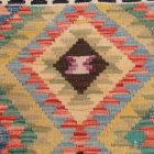 Preproga Kilim Chobi 62x85 ročno tkani afgan kilim iz volne