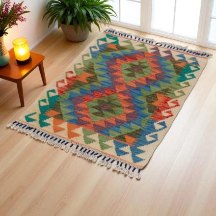 Preproga Kilim Chobi 61x89 ročno tkani afgan kilim