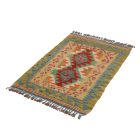 Preproga Kilim Chobi 63x93 ročno tkani afgan kilim iz volne