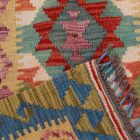 Preproga Kilim Chobi 63x93 ročno tkani afgan kilim iz volne