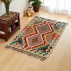 Preproga Kilim Chobi 62x80 ročno tkani afgan kilim iz volne