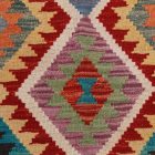 Preproga Kilim Chobi 62x80 ročno tkani afgan kilim iz volne