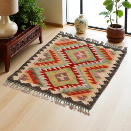 Preproga Kilim Chobi 84x65 ročno tkani afgan kilim