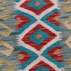 Preproga Kilim Chobi 94x58 ročno tkani afgan kilim iz volne