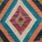 Preproga Kilim Chobi 87x65 ročno tkani afgan kilim iz volne