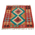 Preproga Kilim Chobi 88x64 ročno tkani afgan kilim iz volne