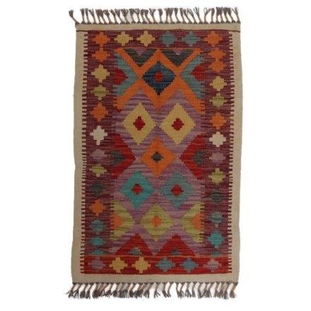 Preproga Kilim Chobi 90x54 ročno tkani afgan kilim