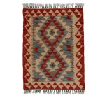 Preproga Kilim Chobi 88x67 ročno tkani afgan kilim iz volne