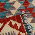 Preproga Kilim Chobi 88x67 ročno tkani afgan kilim iz volne