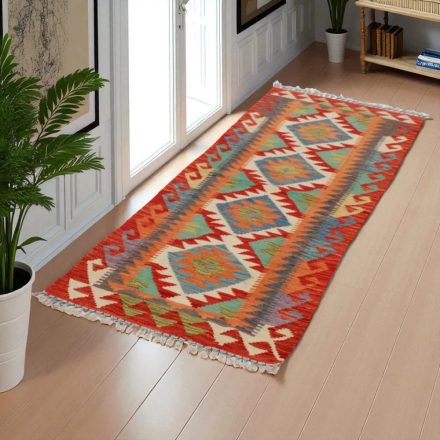 Preproga Kilim Chobi 69x195 ročno tkani afgan kilim