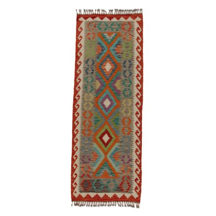 Preproga Kilim Chobi 73x195 ročno tkani afgan kilim