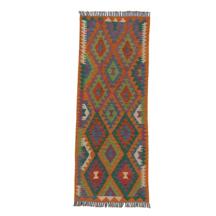 Preproga Kilim Chobi 77x198 ročno tkani afgan kilim