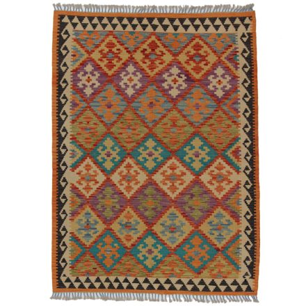 Etnična preproga kilim 176x130 ročno tkani volneni kilim