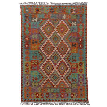 Preproga Kilim Chobi 196x133 ročno tkani afgan kilim