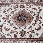 Preproga Isfahan 140x200 cm – klasična bež izbira za dnevni prostor