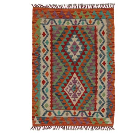 Preproga Kilim Chobi 103x146 ročno tkani afgan kilim