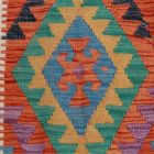 Preproga Kilim Chobi 127x82 ročno tkani afgan kilim iz volne