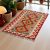 Preproga Kilim Chobi 123x78 ročno tkani afgan kilim iz volne