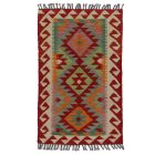 Preproga Kilim Chobi 123x78 ročno tkani afgan kilim iz volne