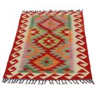 Preproga Kilim Chobi 123x78 ročno tkani afgan kilim iz volne