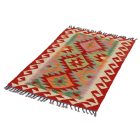 Preproga Kilim Chobi 123x78 ročno tkani afgan kilim iz volne