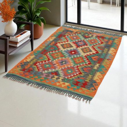 Ročno tkana preproga kilim Chobi 159x102 etnični kilim