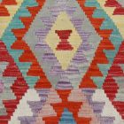 Preproga Kilim Chobi 152x101 ročno tkani afgan kilim iz volne