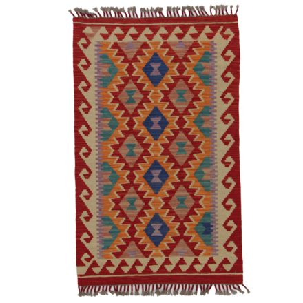 Preproga Kilim Chobi 125x77 ročno tkani afgan kilim