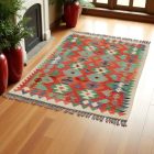 Preproga Kilim Chobi 147x100 ročno tkani afgan kilim