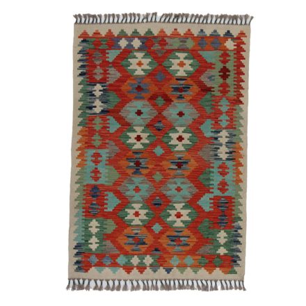 Preproga Kilim Chobi 147x100 ročno tkani afgan kilim
