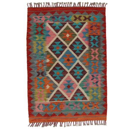 Kilim preproga 125x87 ročno tkani afgan kilim iz volne 