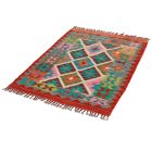 Kilim Chobi preproga 125x87 cm – afganistanski ročno tkani kilim