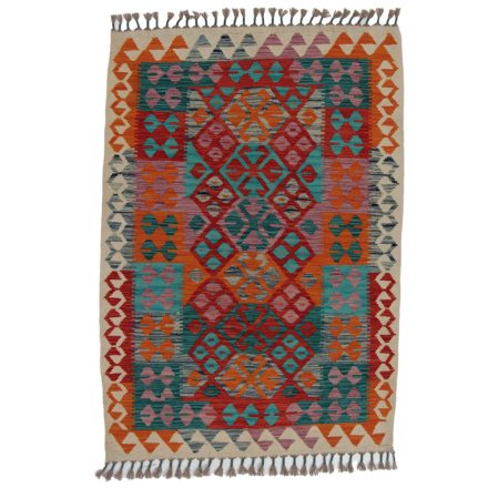 Kilim preproga Afghan 150x105 ročno tkani etnični kilim