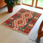 Preproga Kilim Chobi 114x77 ročno tkani afgan kilim iz volne