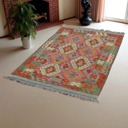 Preproga Kilim Chobi 151x104 ročno tkani afgan kilim