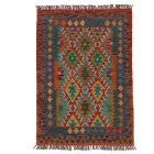 Preproga Kilim Chobi 144x106 ročno tkani afgan kilim iz volne