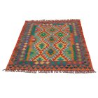 Preproga Kilim Chobi 144x106 ročno tkani afgan kilim iz volne