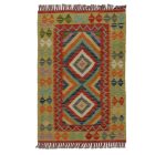 Preproga Kilim Chobi 128x87 ročno tkani afgan kilim