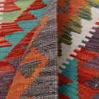 Preproga Kilim Chobi 83x126 ročno tkani afgan kilim iz volne