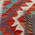 Preproga Kilim Chobi 83x126 ročno tkani afgan kilim iz volne