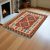 Preproga Kilim Chobi 84x124 ročno tkani afgan kilim iz volne